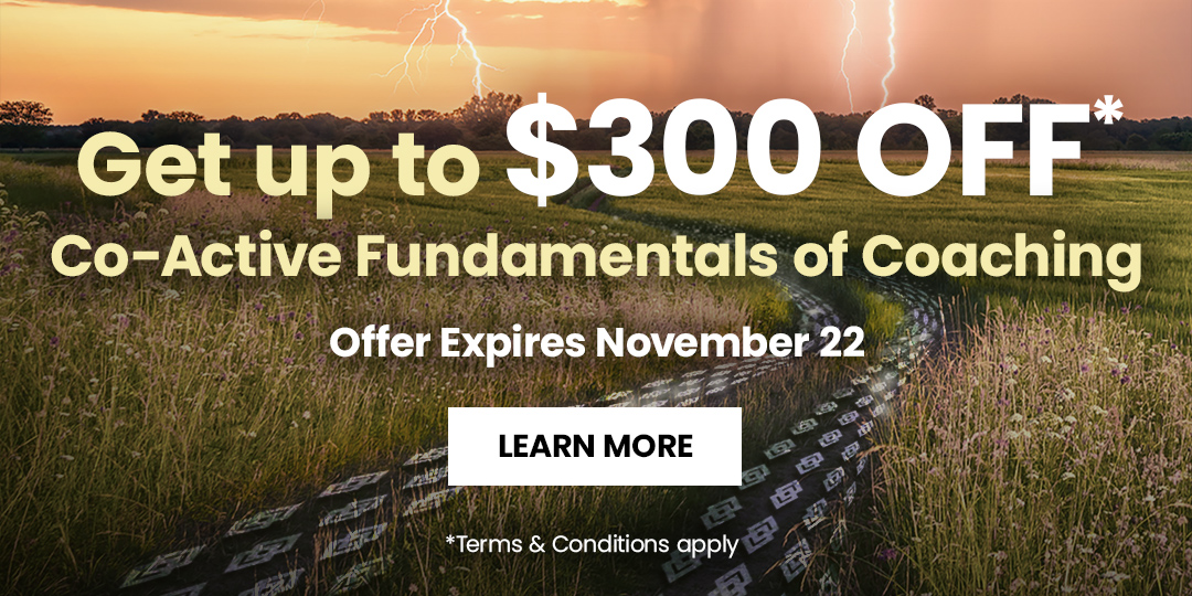 Get Up To $300 OFF Co-Active Fundamentals 