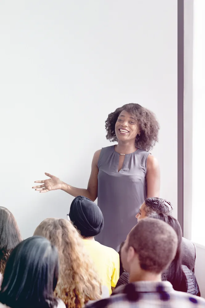 CTI_home_image_6v3 woman speaking in front of group