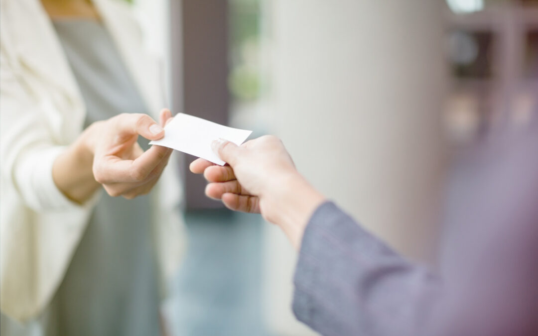 A Coaching Business Card That Leaves a Lasting Impression