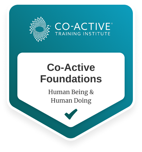 Co-Active Foundations badge