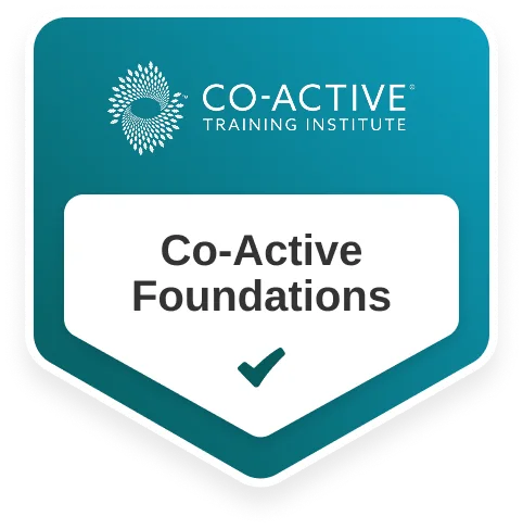Co-Active Training Institute badge design