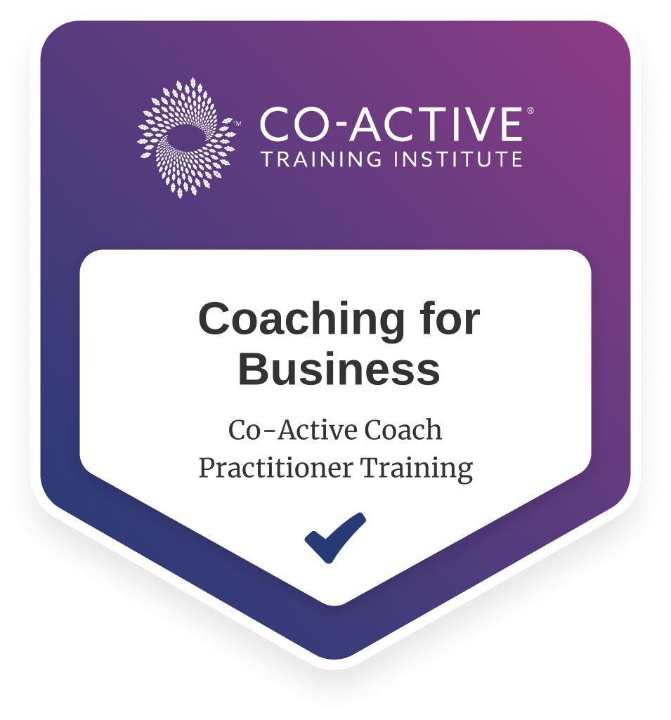 Coaching for Business badge