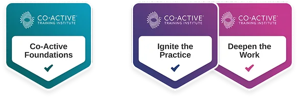 Training badges for leadership programs